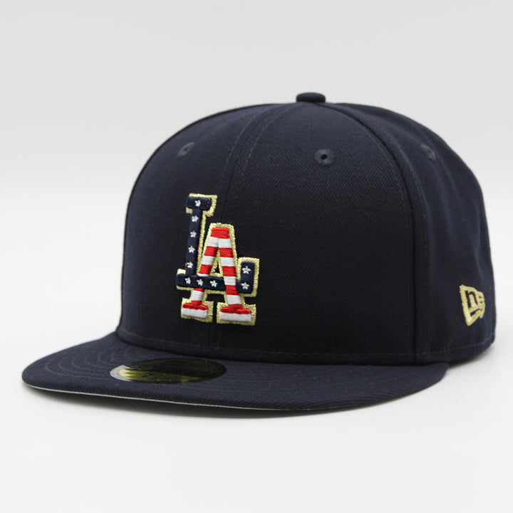 New Era Independence Day 2023 59Fifty LA Dodgers navy - Shop-Tetuan