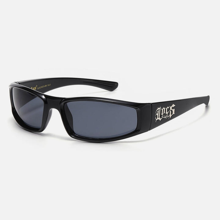 Locs Oval Sunglasses black