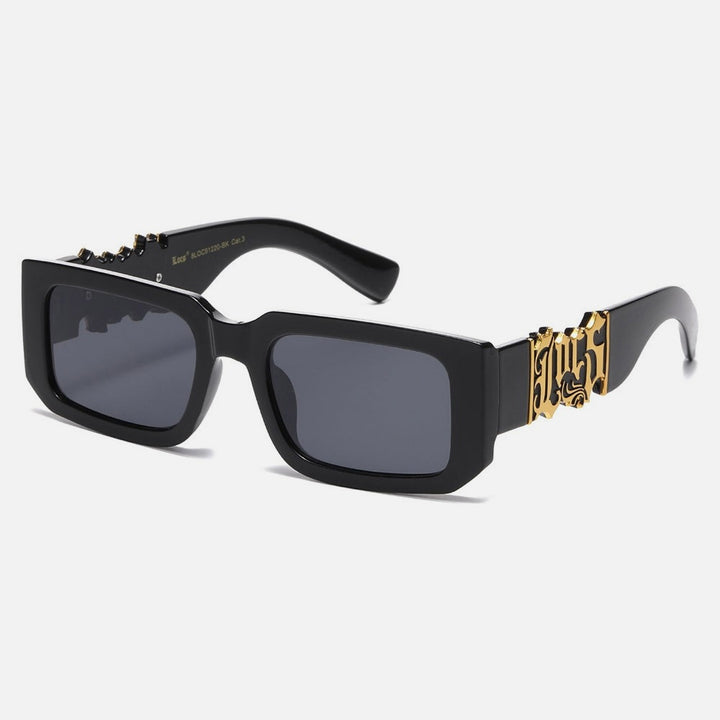 Locs Squared Sunglasses black/gold