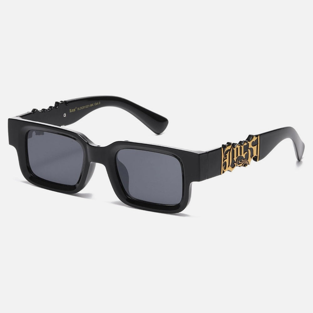 Locs Squared Sunglasses black/gold