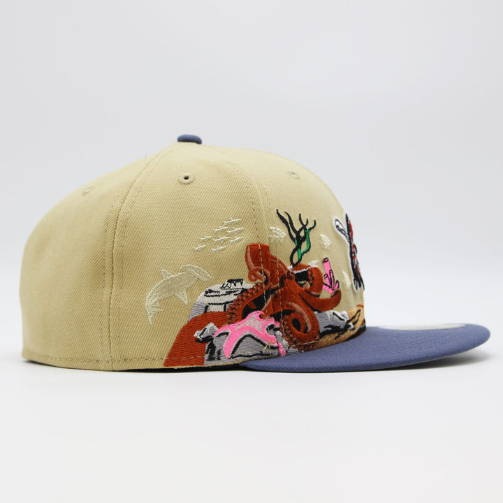 New Era Team Landscape 59Fifty P Pirates khaki - Shop-Tetuan