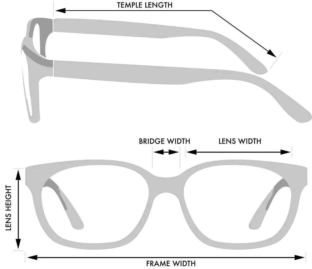 Locs Square Sunglasses black/blue - Shop-Tetuan