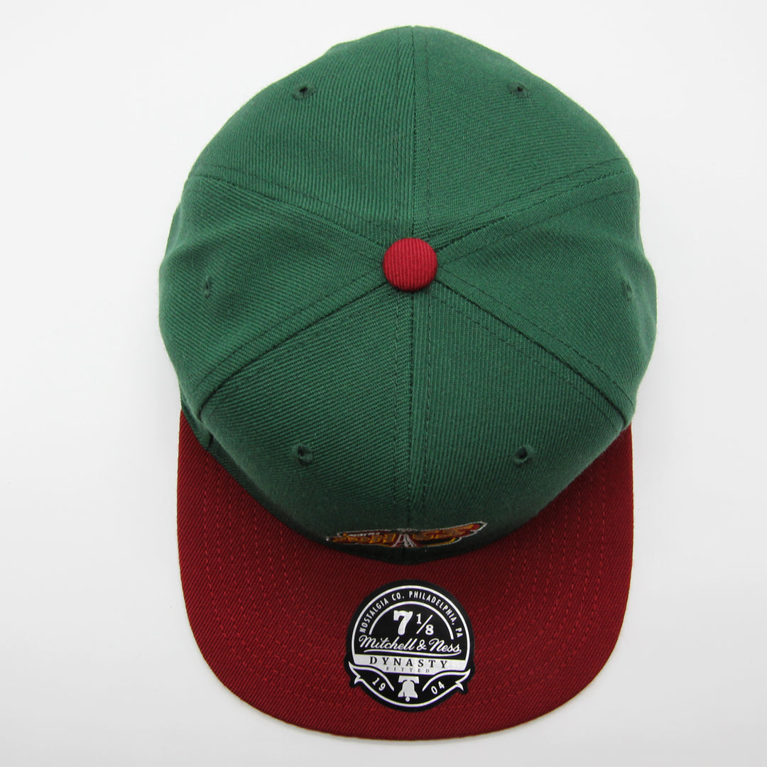 Mitchell & Ness NBA Team 2 Tone 2.0 fitted HWC S Supersonics - Shop-Tetuan