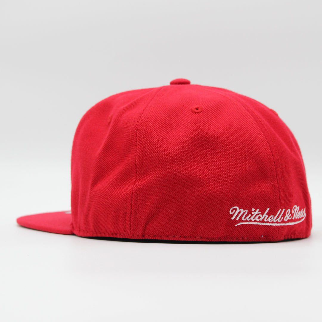 Mitchell & Ness Team Ground 2.0 fitted HWC C Bulls red - Shop-Tetuan