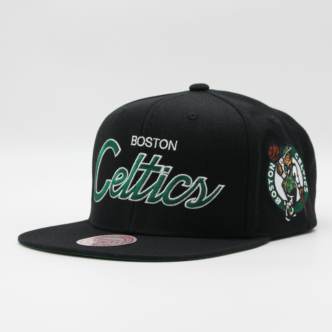 Mitchell & Ness NBA Team Script 2.0 snapback B Celtics black - Shop-Tetuan