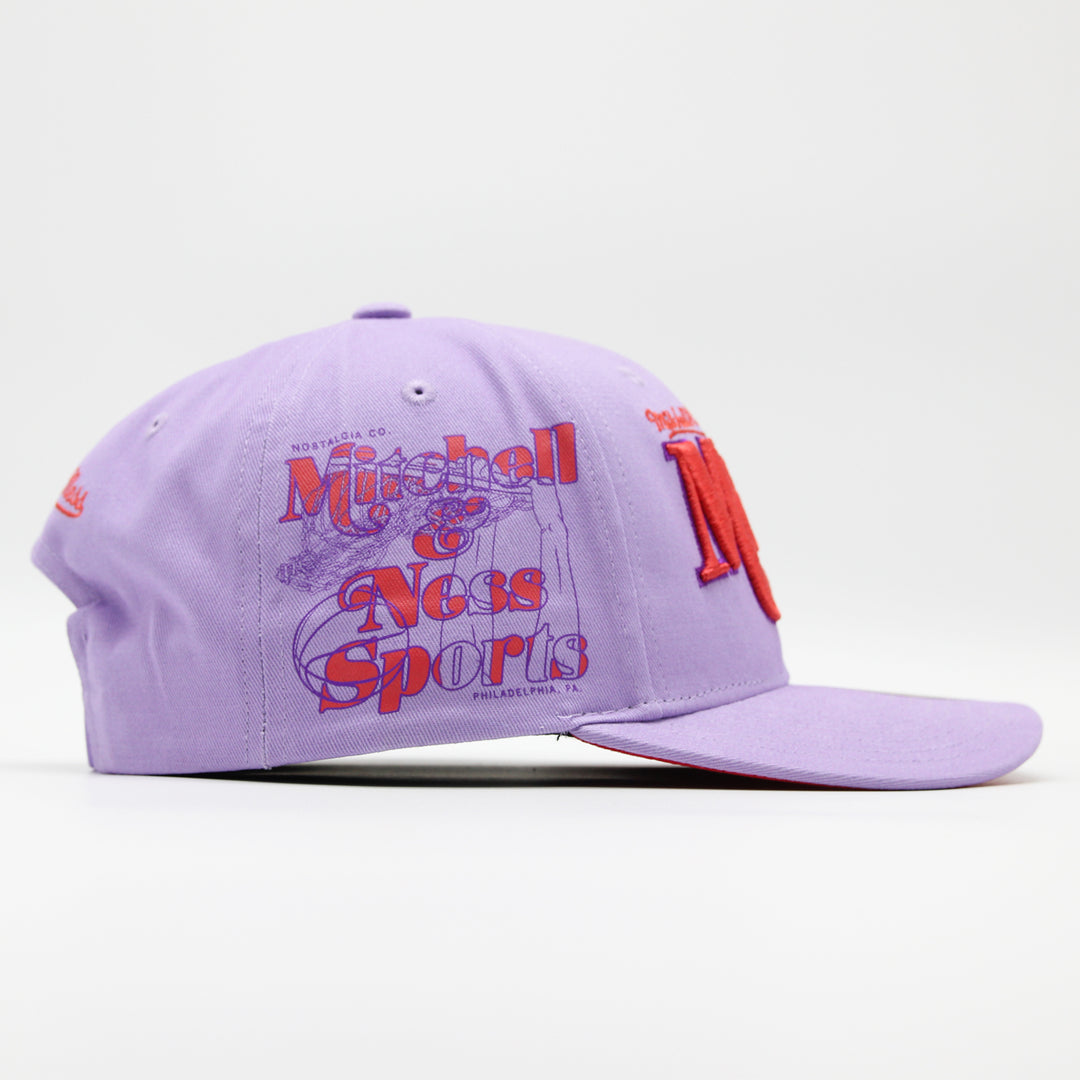 Mitchell & Ness Overlay Pro snapback purple - Shop-Tetuan