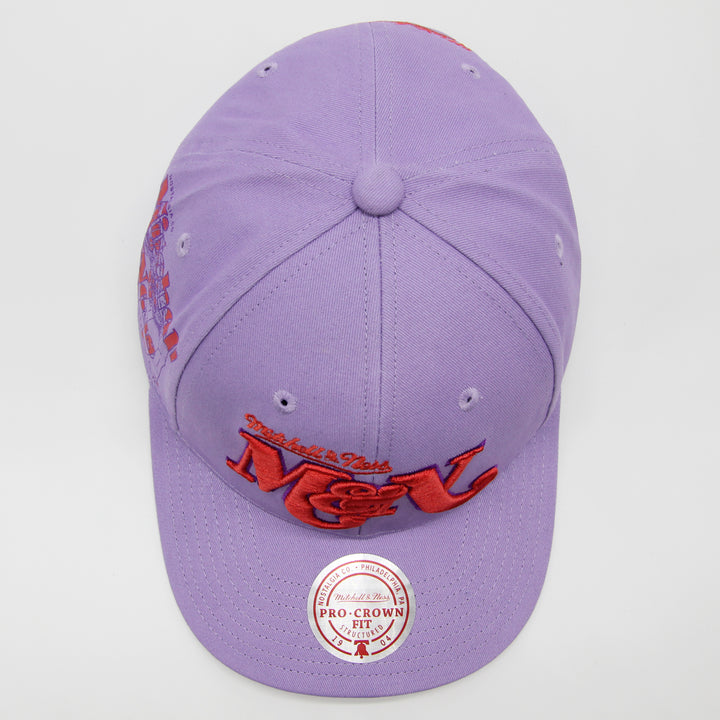 Mitchell & Ness Overlay Pro snapback purple - Shop-Tetuan