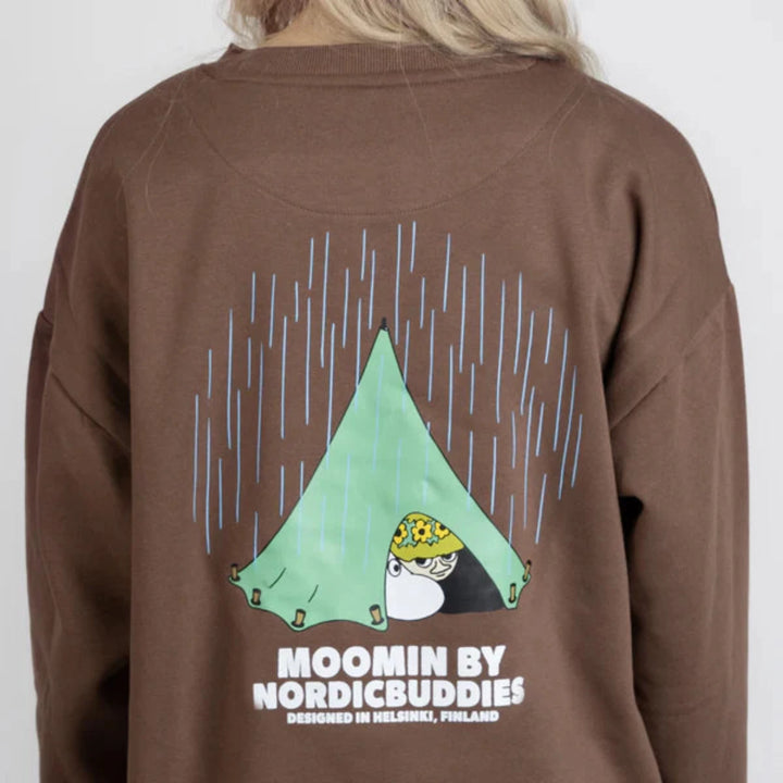 Moomin Muumipeikko Retkeilee college brown