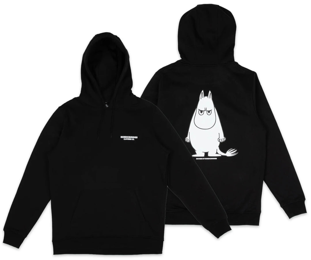 Moomin Muumipeikon Temperamentti hoodie black - Shop-Tetuan