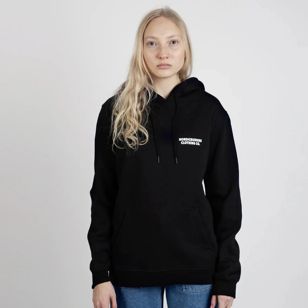 Moomin Muumipeikon Temperamentti hoodie black - Shop-Tetuan