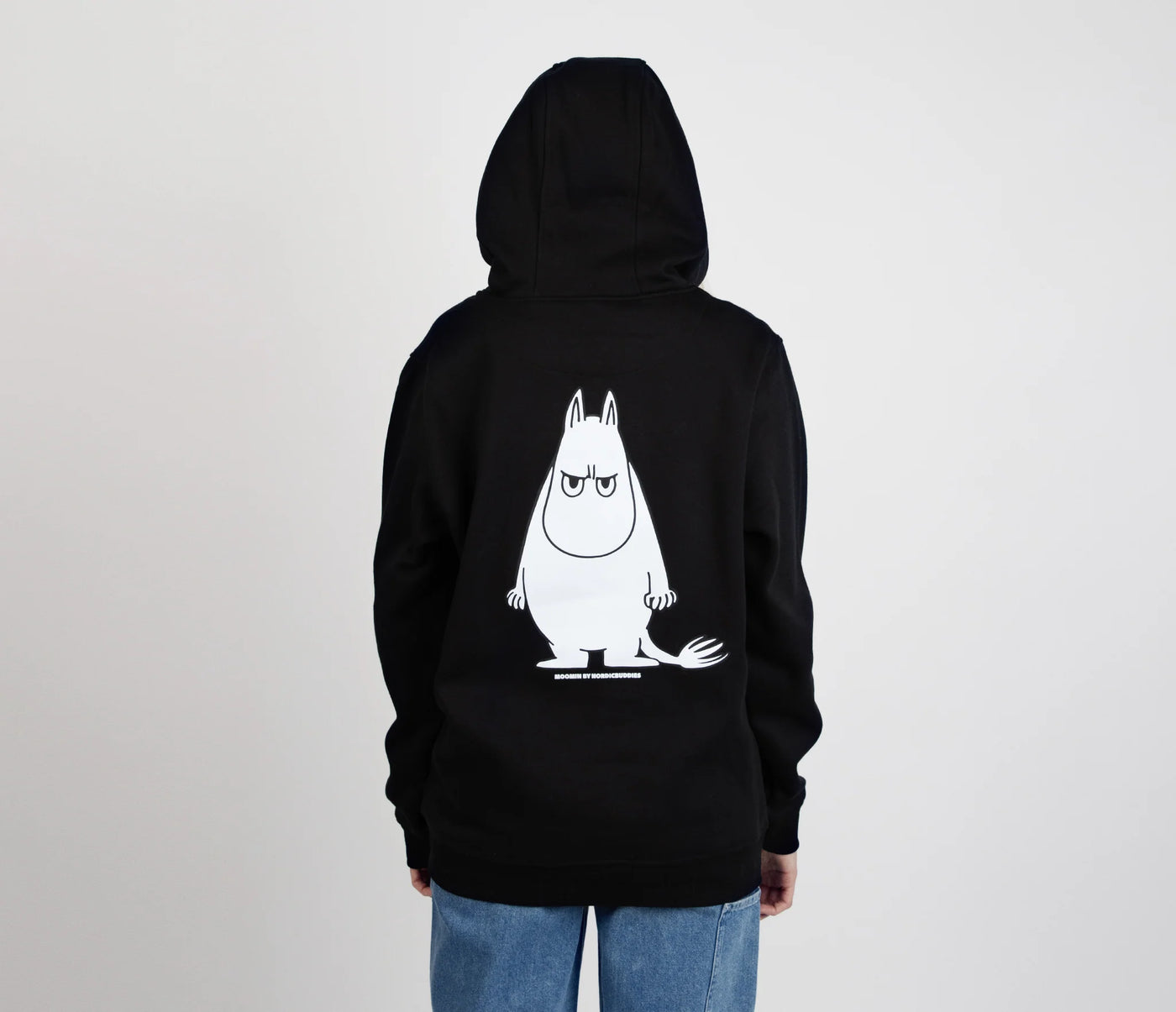 Moomin Muumipeikon Temperamentti hoodie black - Shop-Tetuan