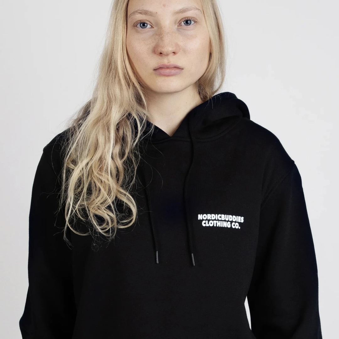 Moomin Muumipeikon Temperamentti hoodie black - Shop-Tetuan