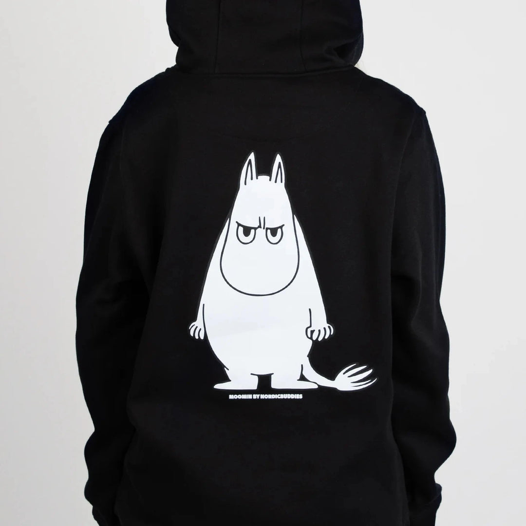 Moomin Muumipeikon Temperamentti hoodie black - Shop-Tetuan