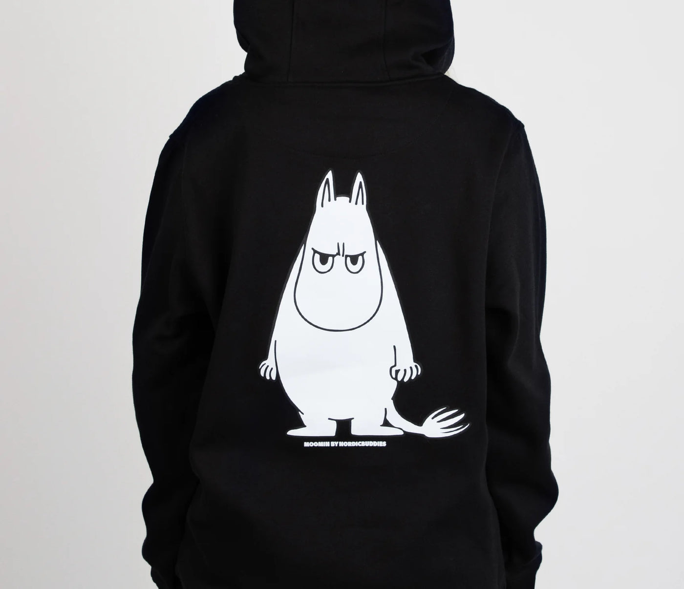 Moomin Muumipeikon Temperamentti hoodie black - Shop-Tetuan