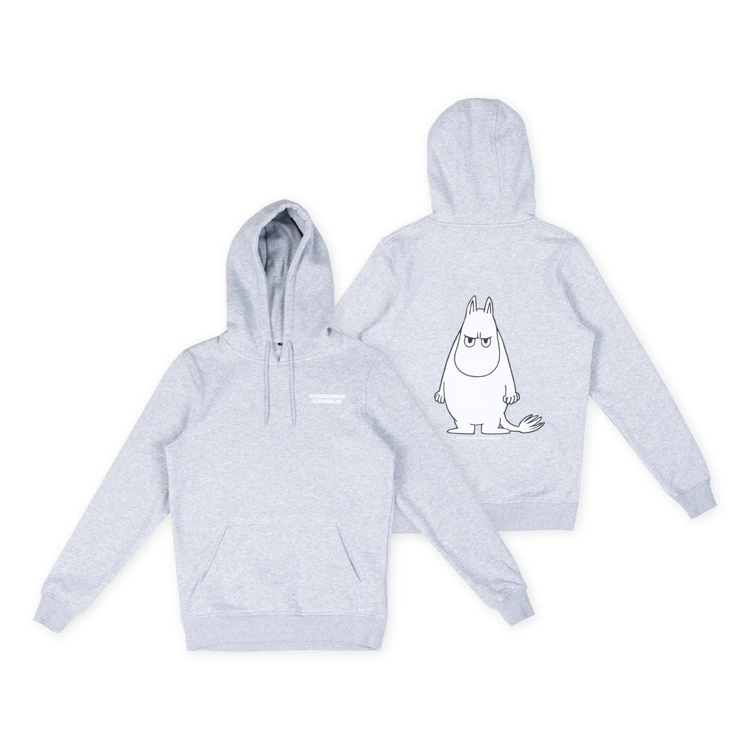 Moomin Muumipeikon Temperamentti hoodie grey