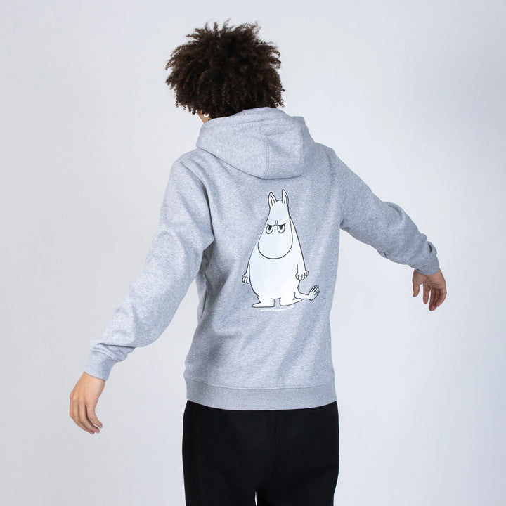 Moomin Muumipeikon Temperamentti hoodie grey