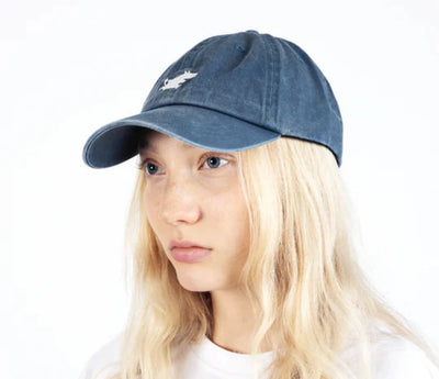 Moomin Muumipeikko stone washed dad cap denim - Shop-Tetuan