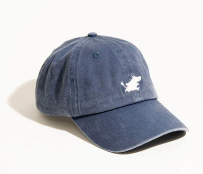 Moomin Muumipeikko stone washed dad cap denim - Shop-Tetuan