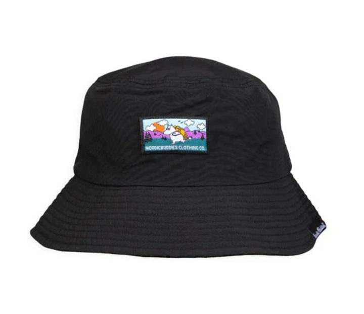 Moomin Muumipeikko Seikkailu Fisherman hat black