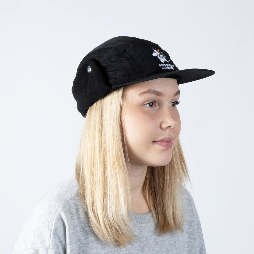 Moomin Muumipeikko Nylon cap black