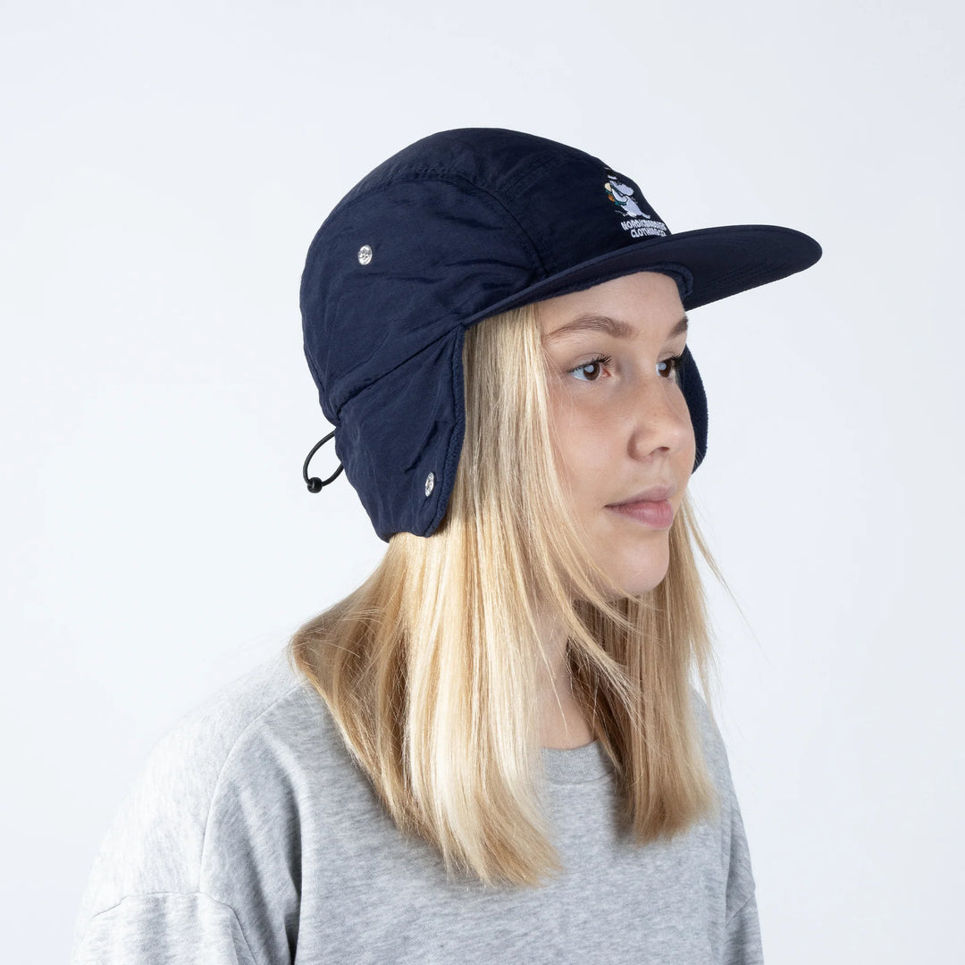 Moomin Muumipappa Nylon cap navy