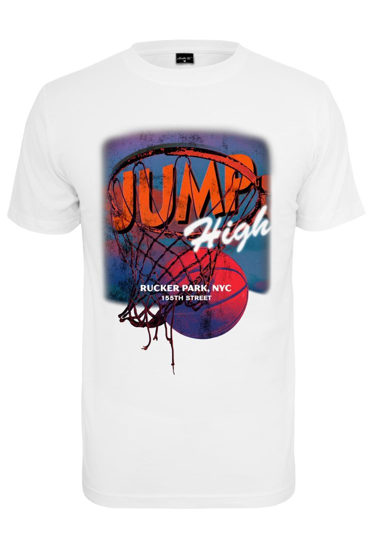 Mister Jump High Tee white - Shop-Tetuan