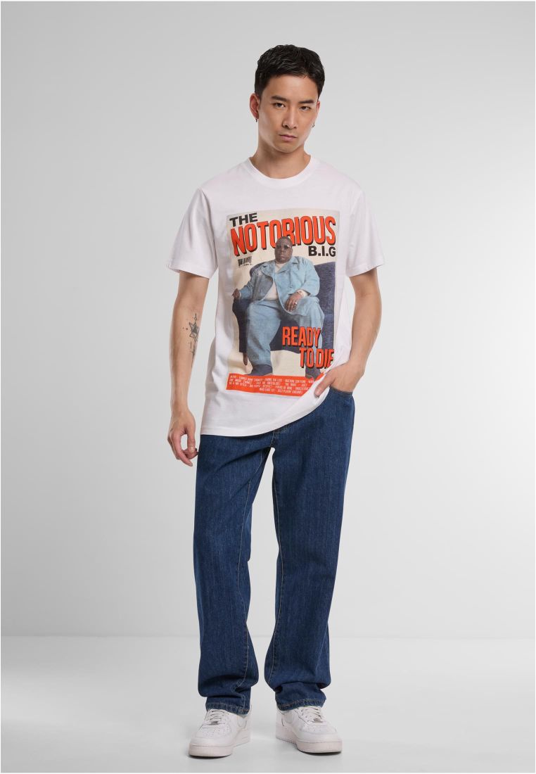 Mister Biggie Magazine Cover tee white