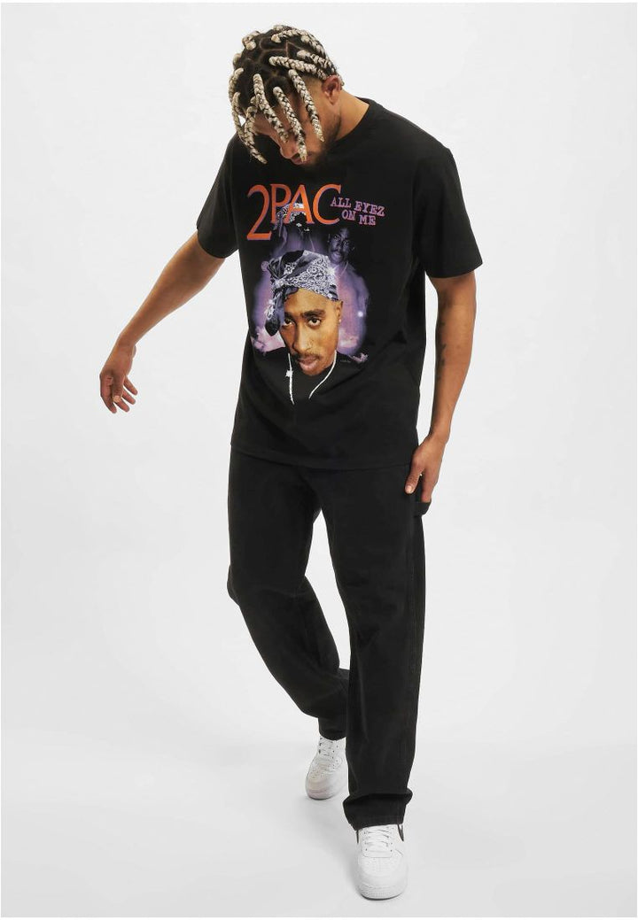 Mister Tupac All Eyez On Me Anniversary Oversize Tee black