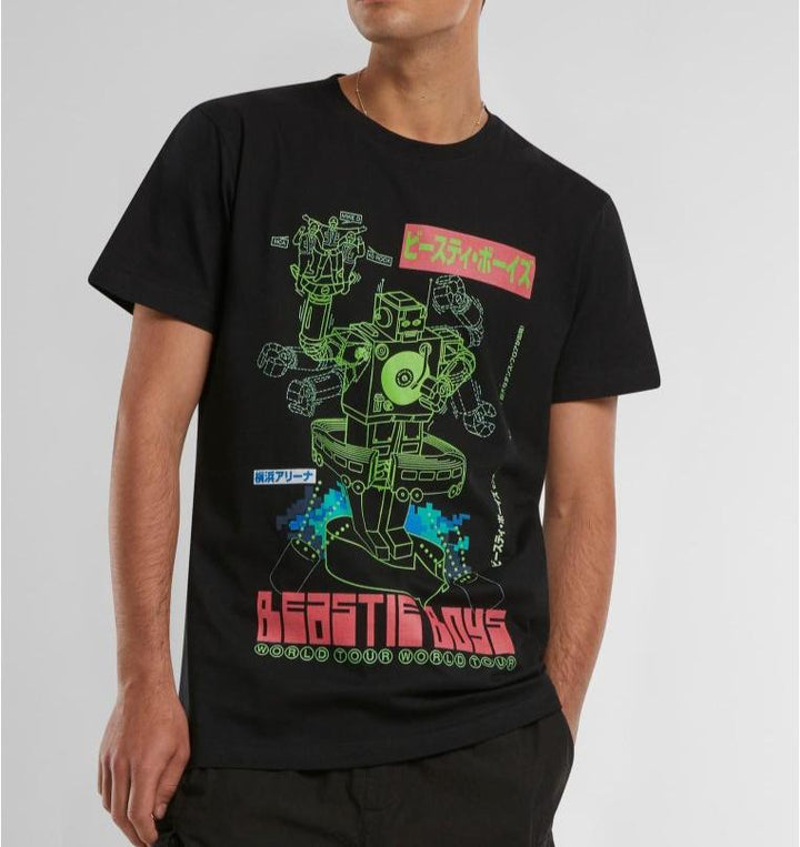 Mister Beastie Boys Robot tee black