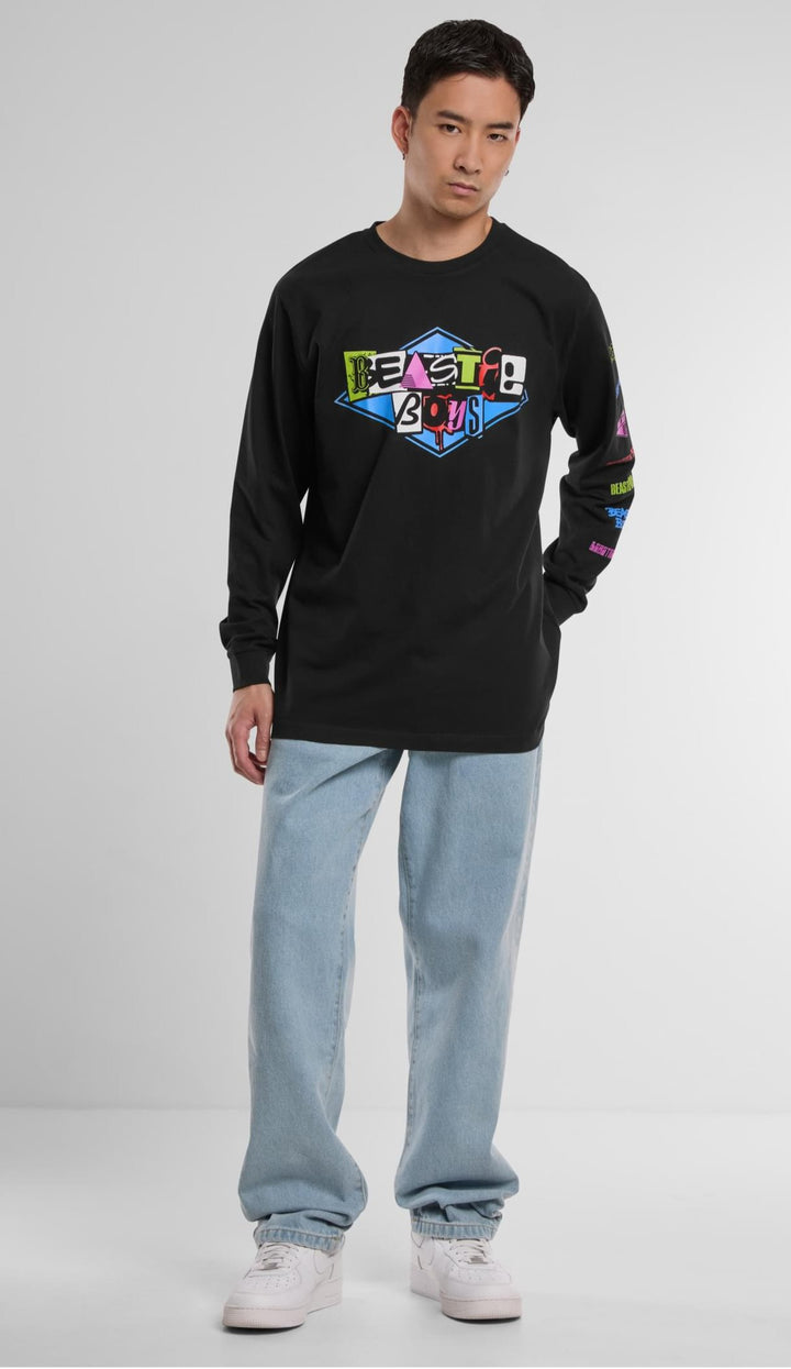 Mister Beastie Boys Logo Longsleeve black