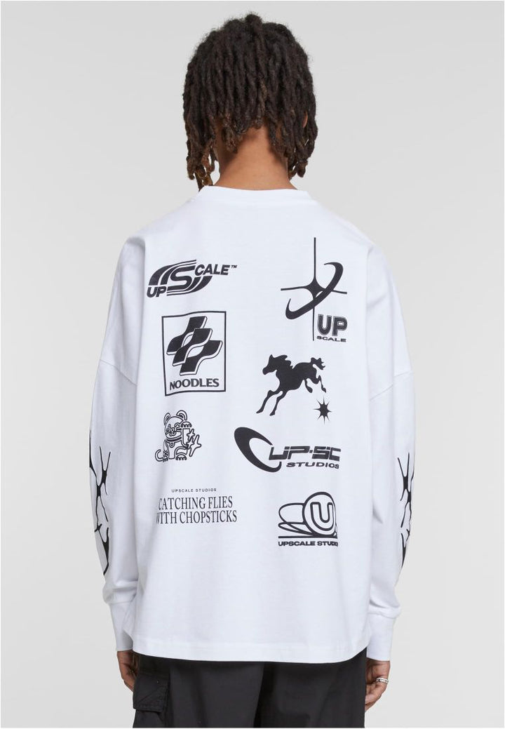 Merchcode Collection cut on Longsleeve white