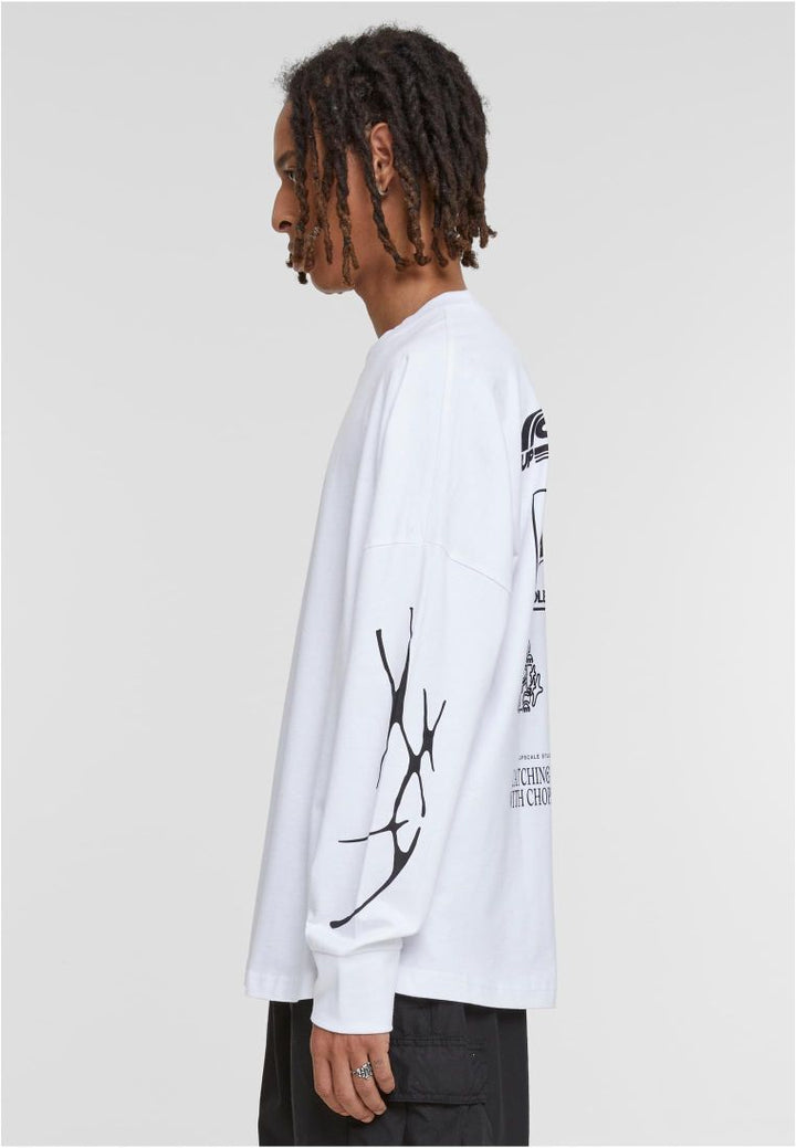 Merchcode Collection cut on Longsleeve white