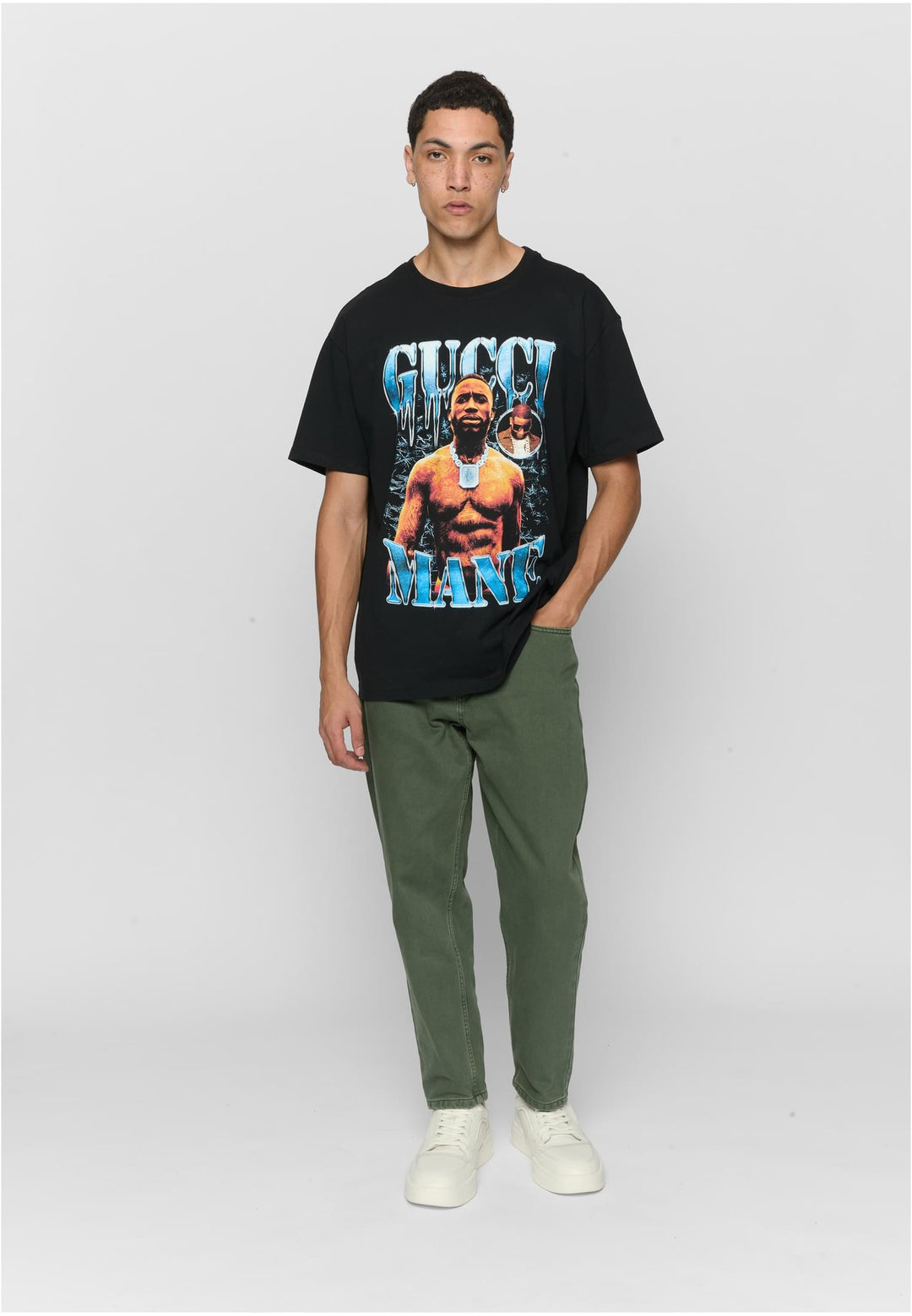 Gucci Mane Drip Tee Oversize Tee black