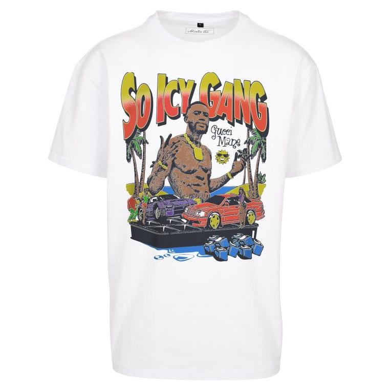 Gucci Mane So Icy Oversize Tee white