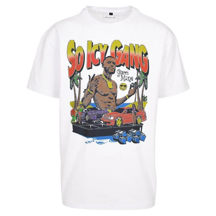 Gucci Mane So Icy Oversize Tee white