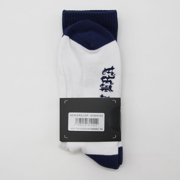 New Era Flame Crew Socks white