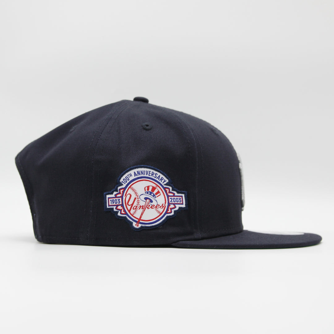 New Era Team Side Patch 9Fifty NY Yankees navy - Shop-Tetuan