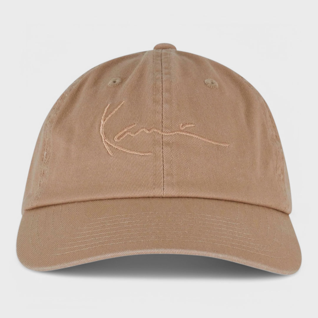 Karl Kani Signature Cap washed light beige