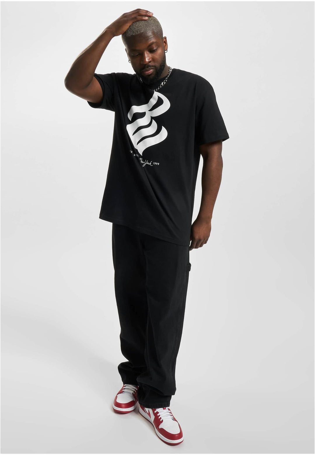 Rocawear Big Logo tee black/white - Shop-Tetuan