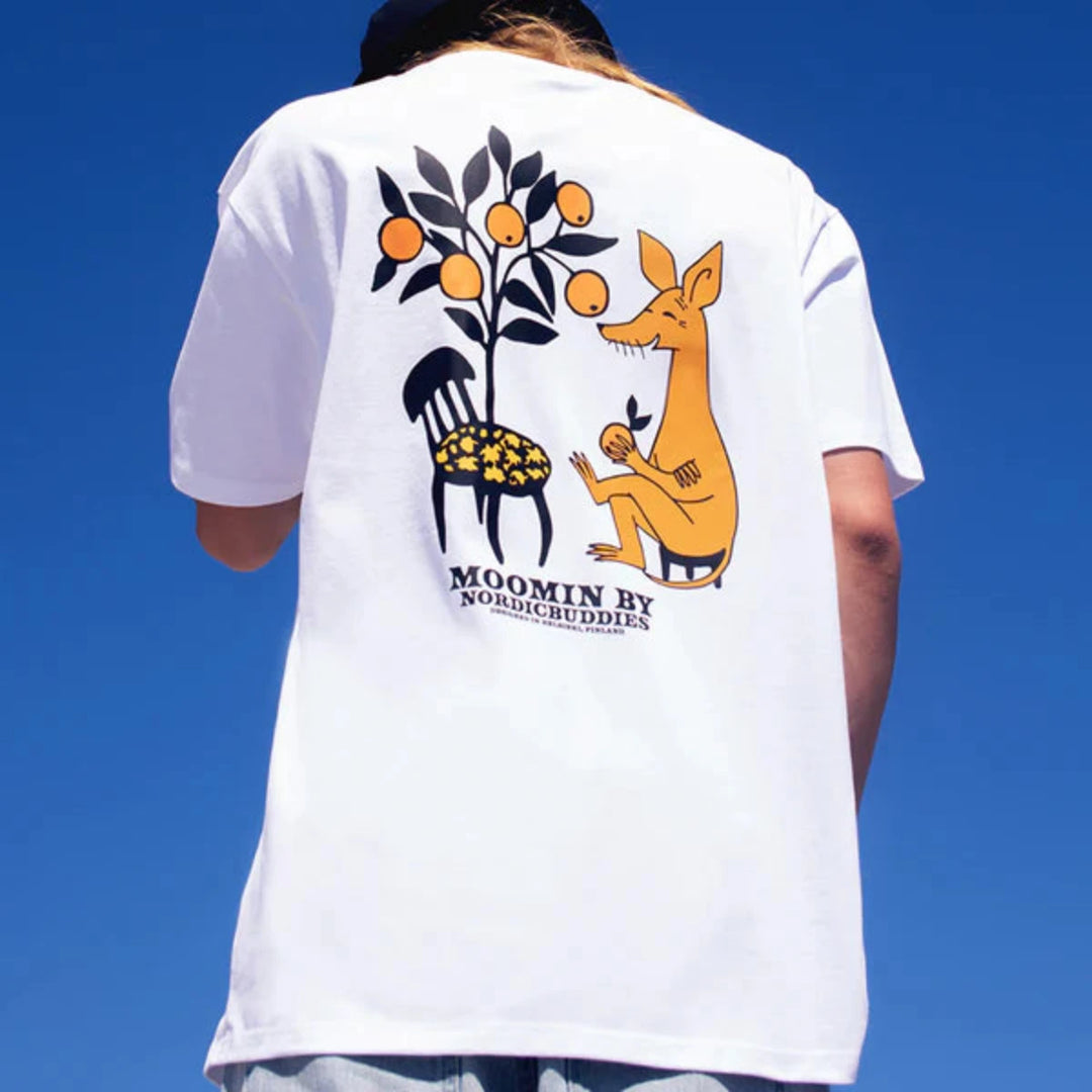 Moomin Nipsu tee white