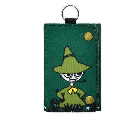 Moomin Nuuskamuikkunen´s Thoughts Wallet Canvas dk.green - Shop-Tetuan