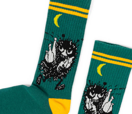 Moomin Haisuli Retro socks green - Shop-Tetuan