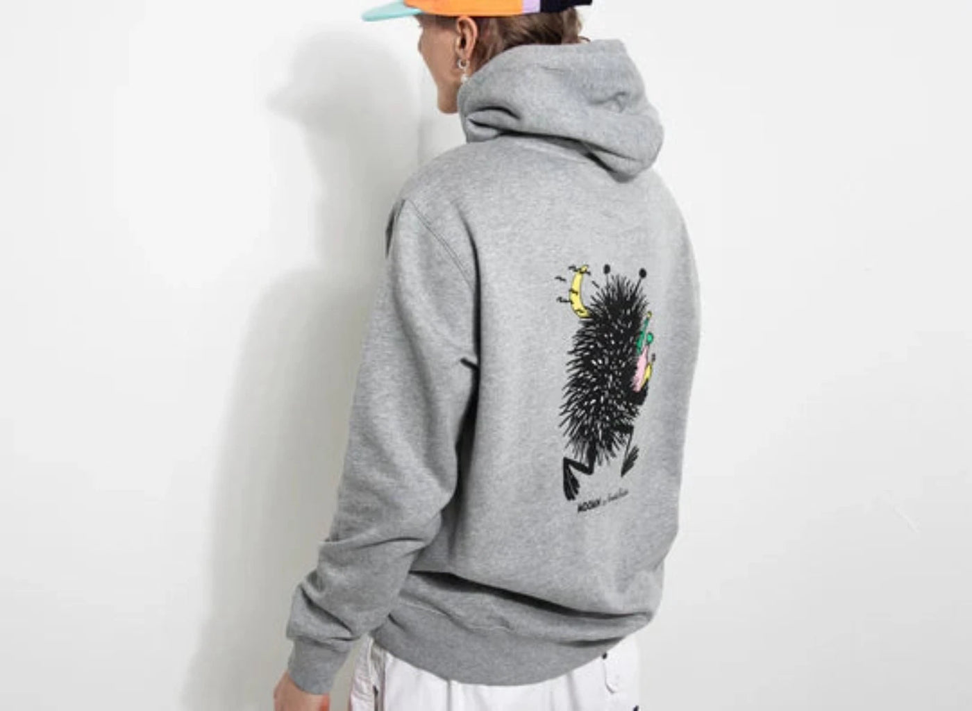 Moomin Haisuli Premium hoodie grey - Shop-Tetuan