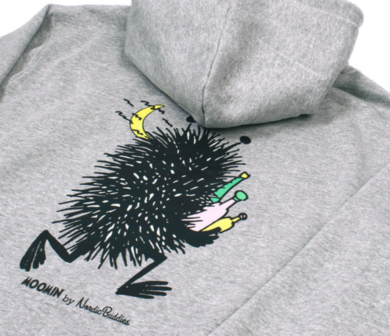 Moomin Haisuli Premium hoodie grey - Shop-Tetuan