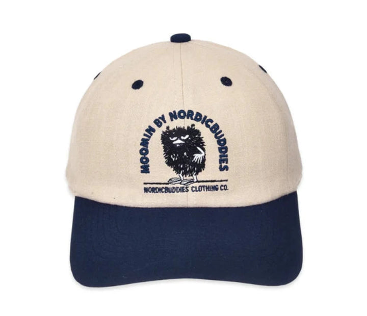 Moomin Haisuli Juonittelee dad cap sand/navy - Shop-Tetuan