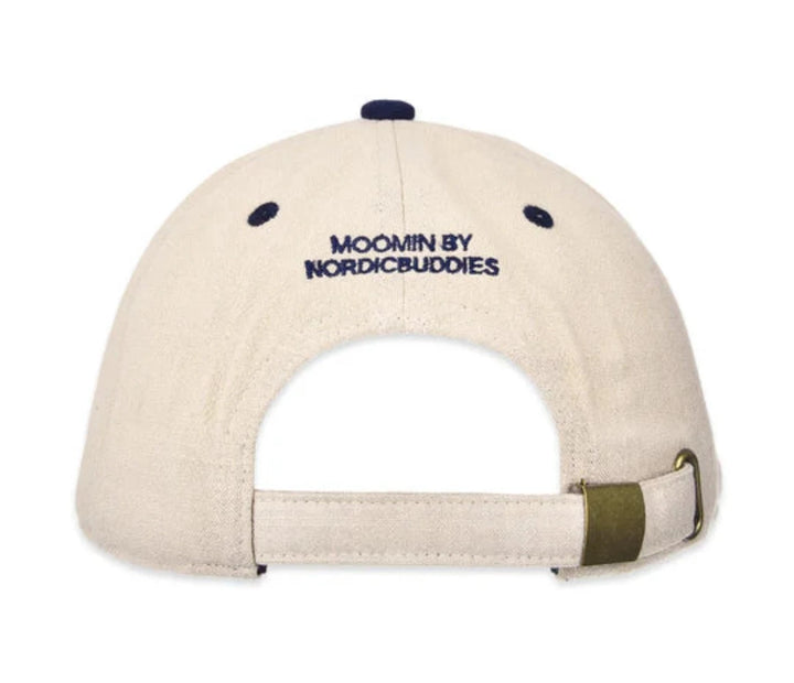 Moomin Haisuli Juonittelee dad cap sand/navy - Shop-Tetuan