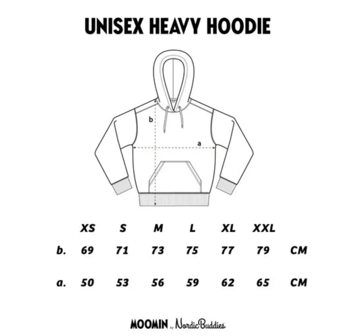 Moomin Haisuli Premium hoodie grey - Shop-Tetuan