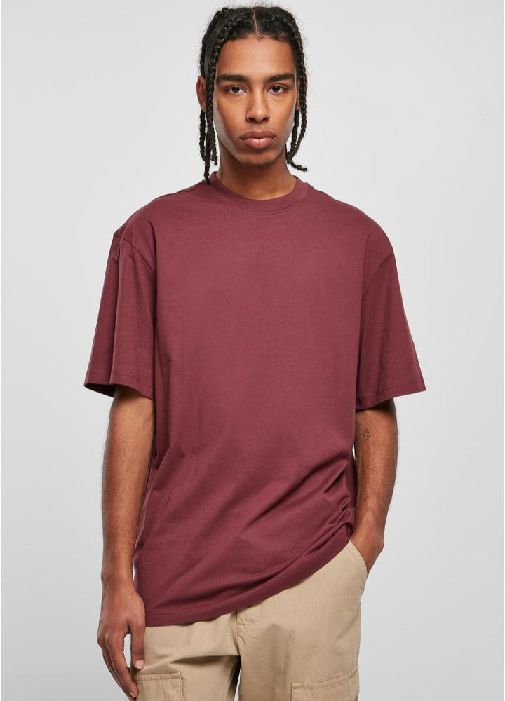 Urban Classics tall tee cherry