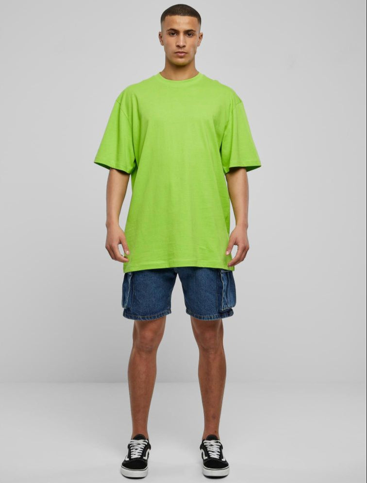 Urban Classics tall tee lime green