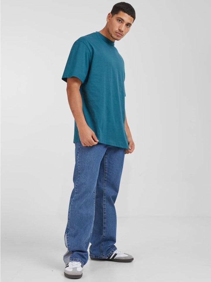 Urban Classics tall tee teal